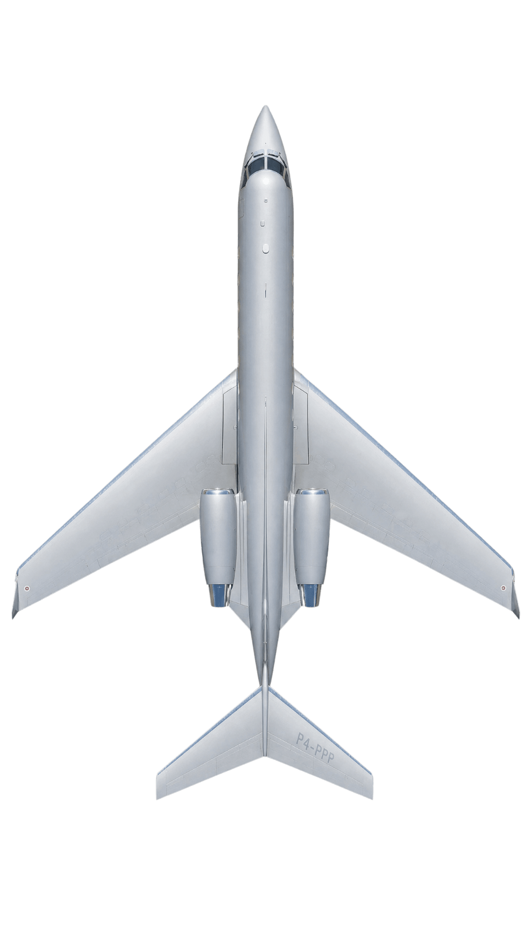 Gulfstream G4 top-down view